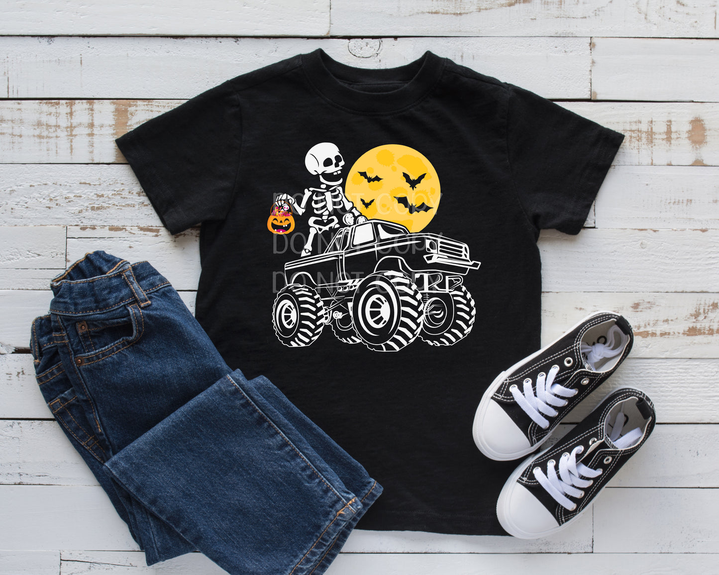 Skeleton monster truck *DREAM TRANSFER* DTF