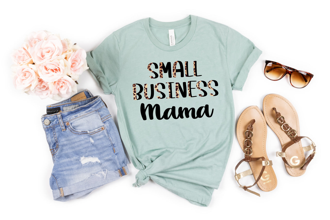Small Business Mama leopard cheetah