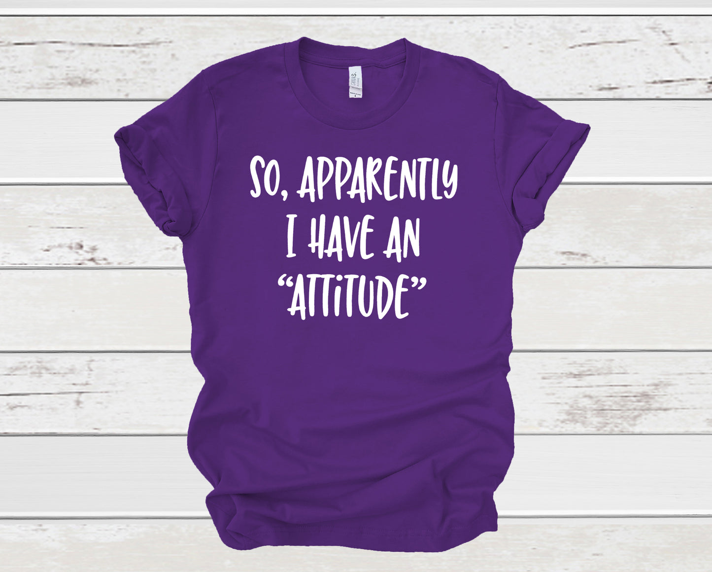 So apparently I have an attitude