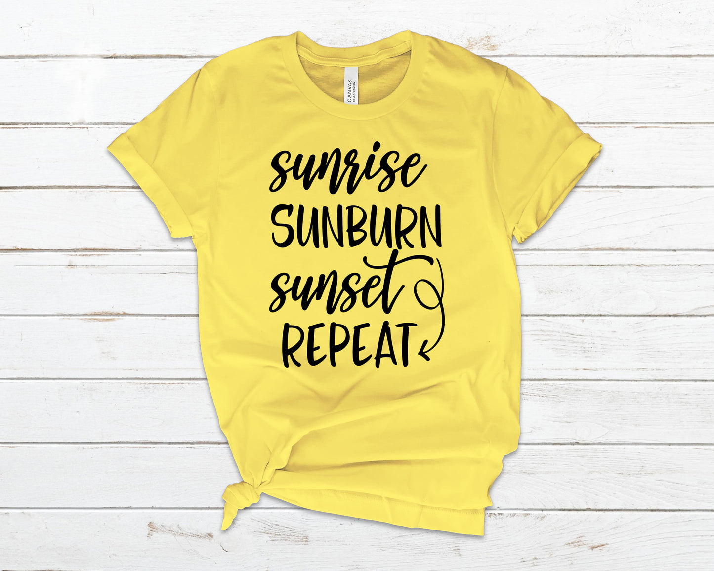 Sunrise Sunburn Sunset Repeat