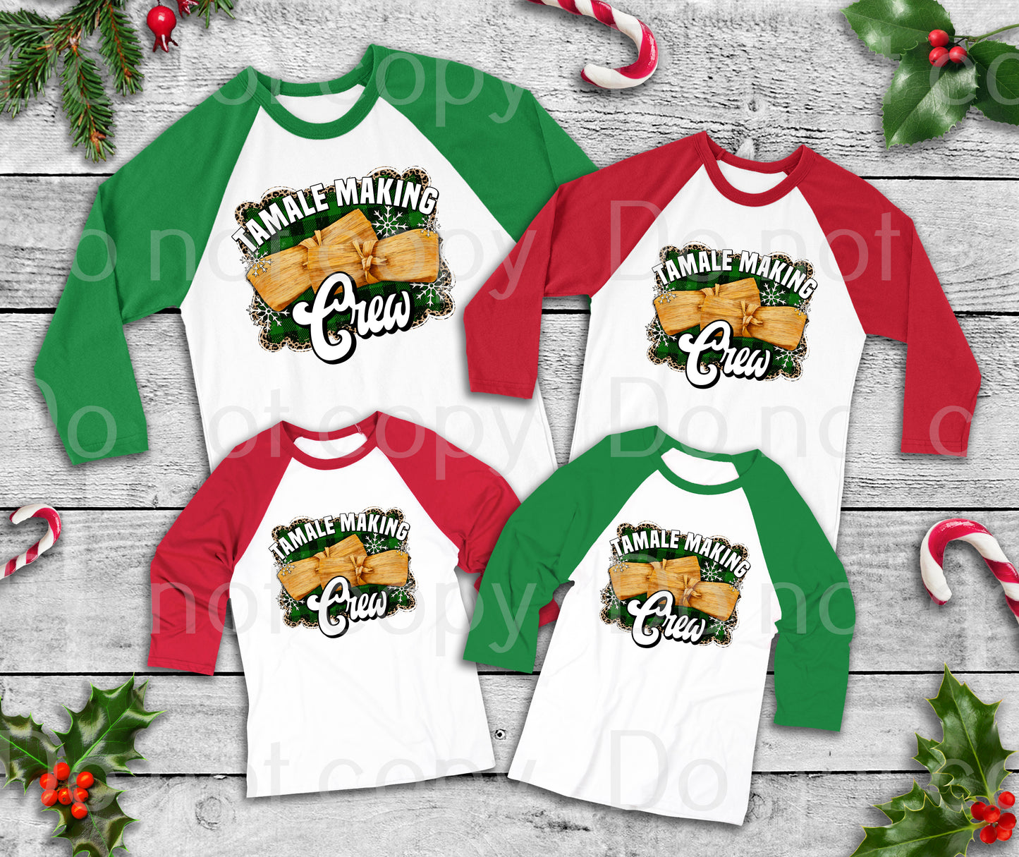 Tamale making crew *DREAM TRANSFER* DTF