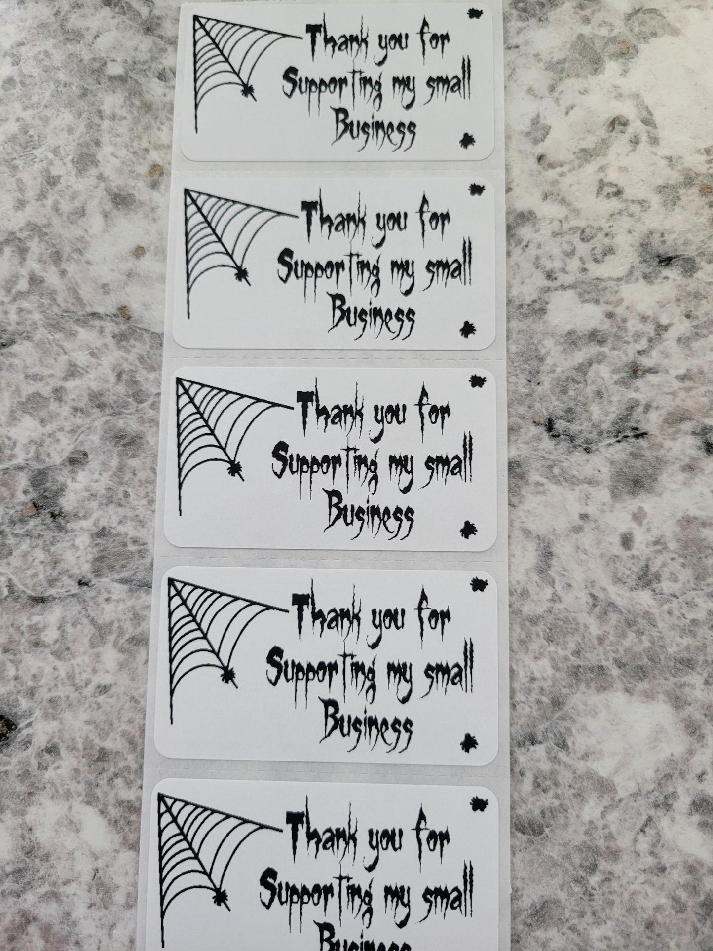 Thank you for supporting my small business Halloween 50 OR 100 count