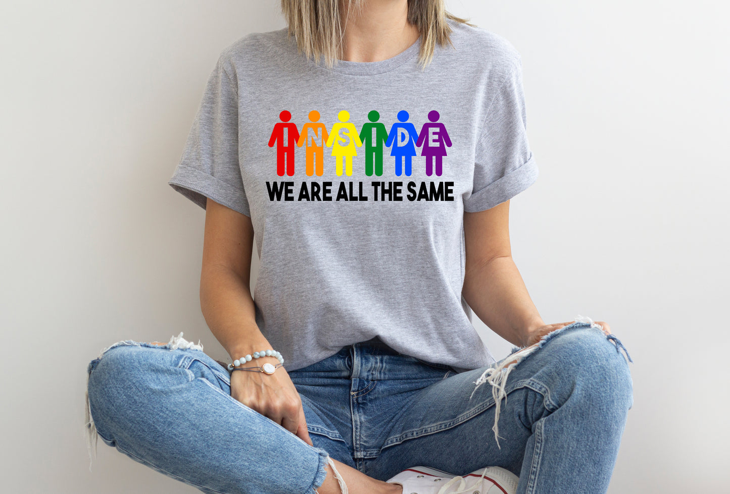 We are all the same on the inside *DREAM TRANSFER* DTF