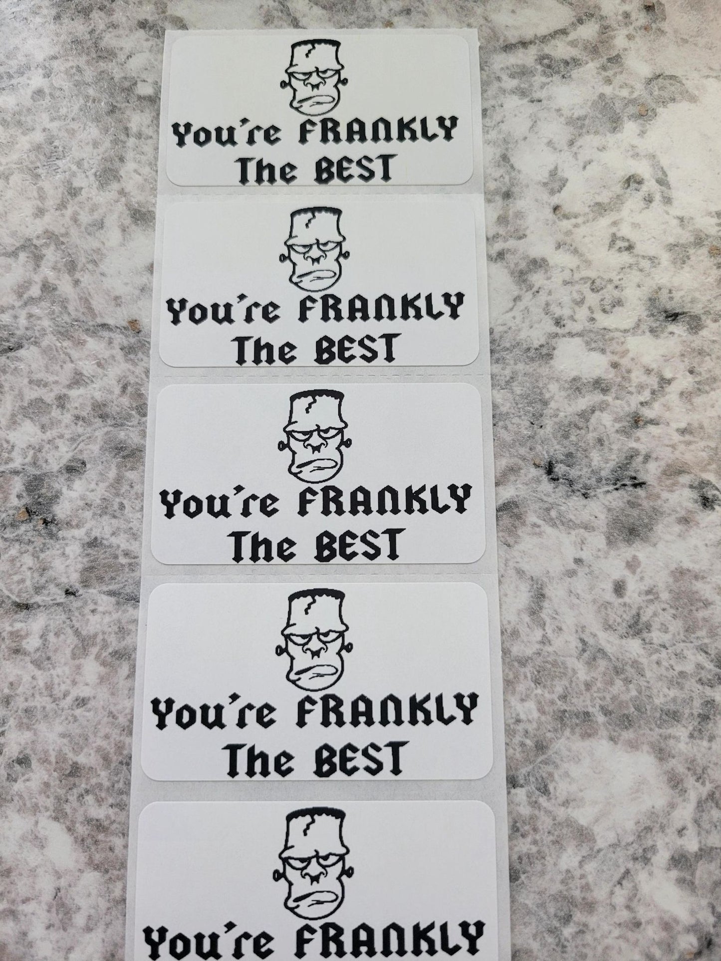 You're frankly the best Halloween 50 OR 100 count