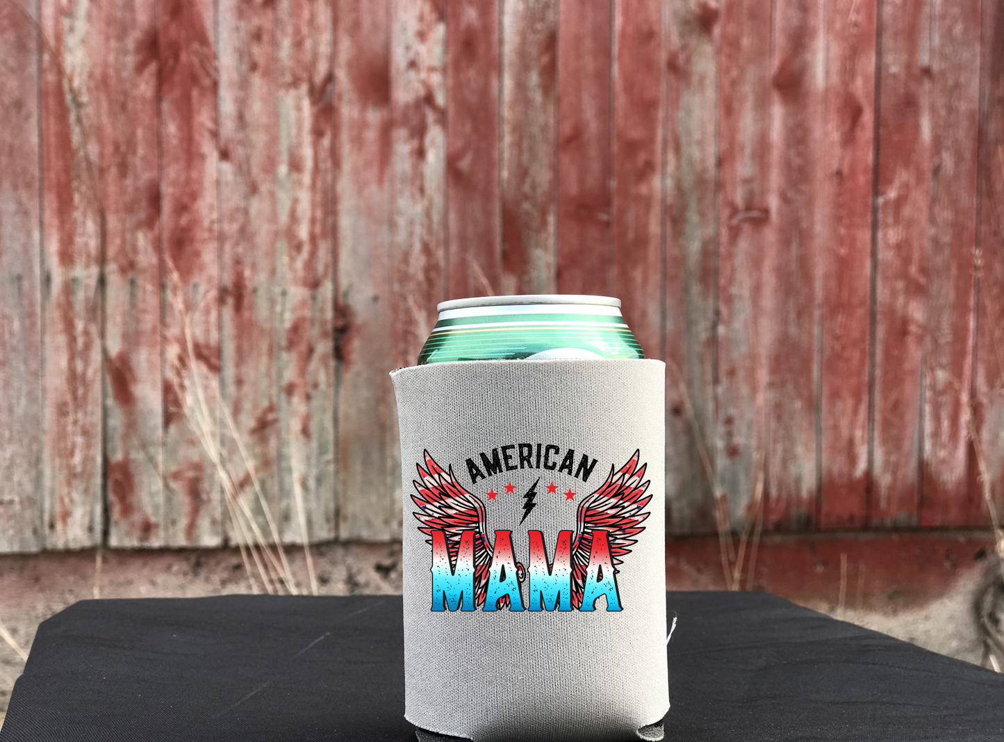 American Mama patriotic wings *DREAM TRANSFER* DTF