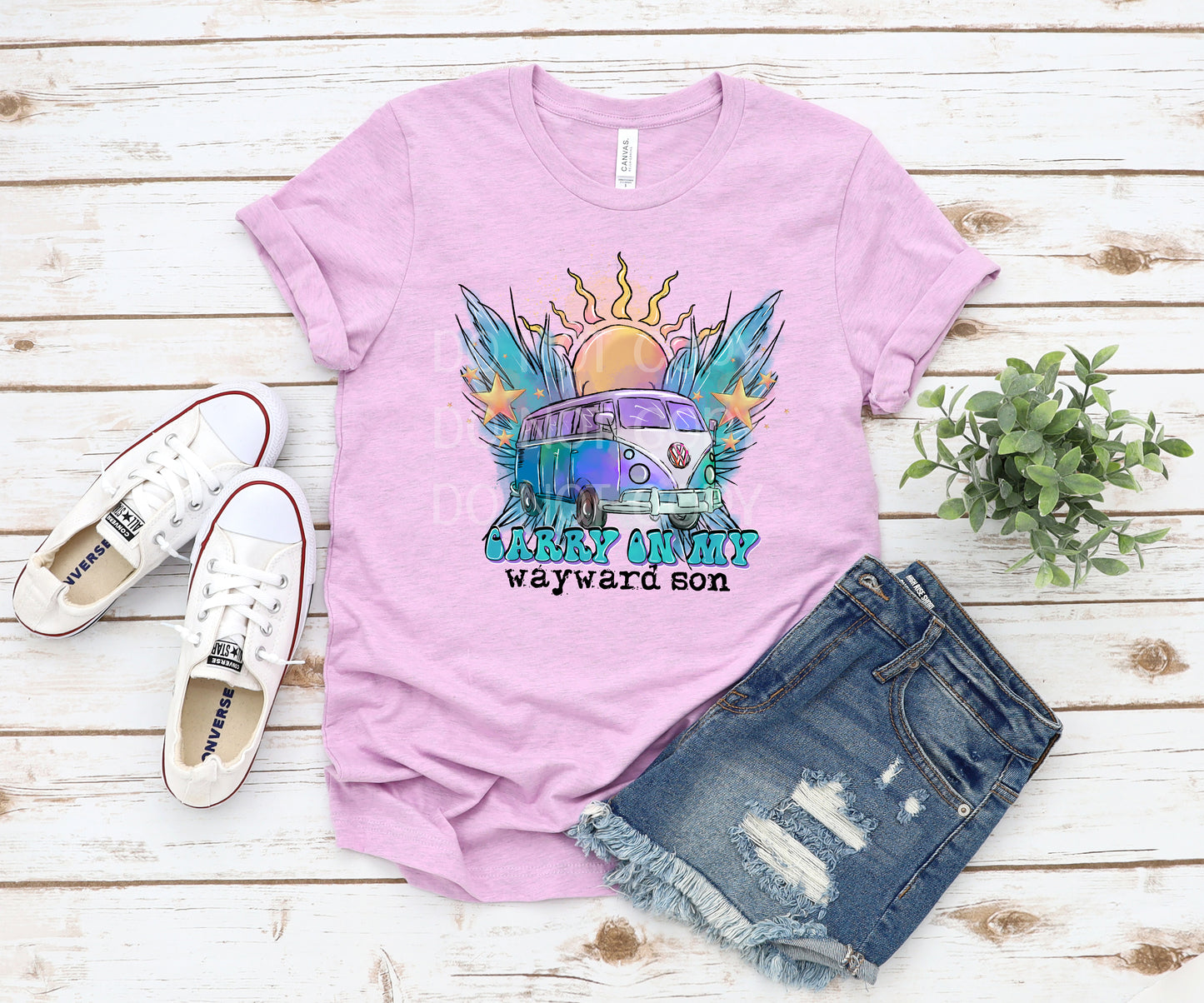 Carry on my wayward son van *DREAM TRANSFER* DTF