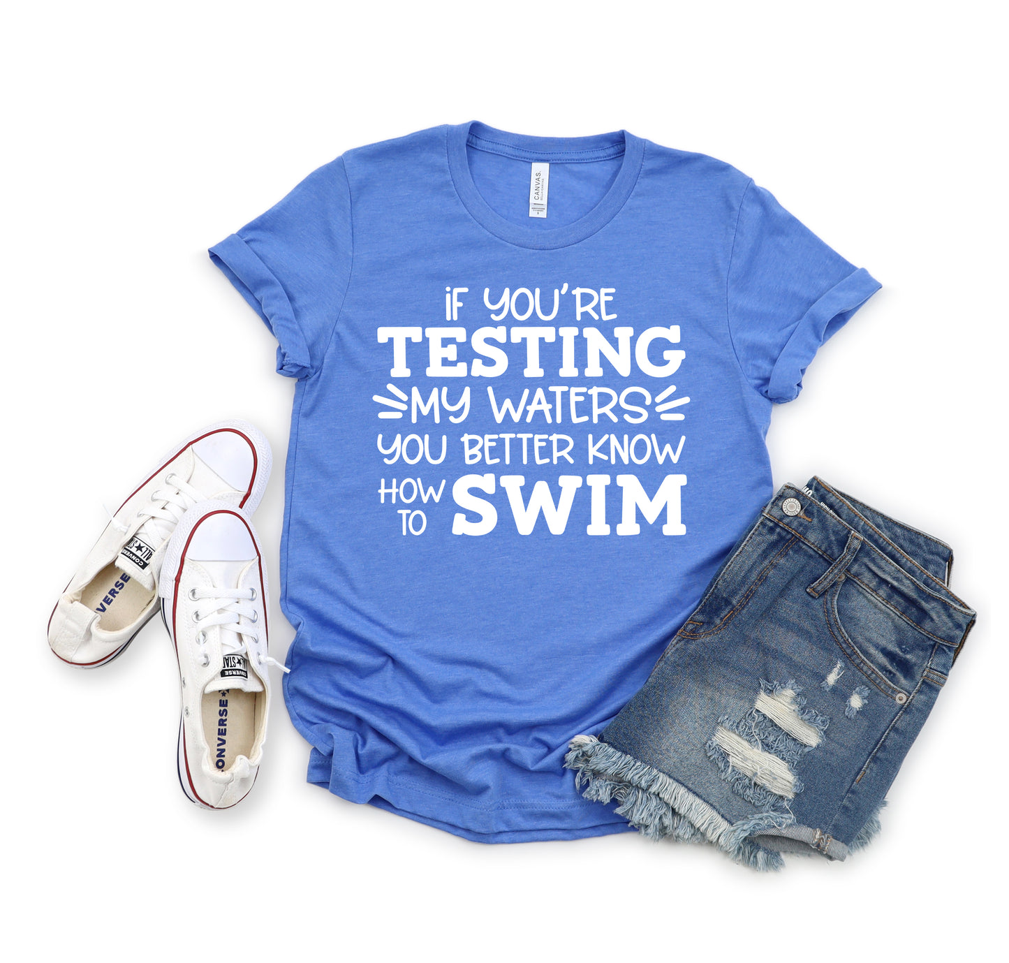 If you're testing my waters you better know how to swim