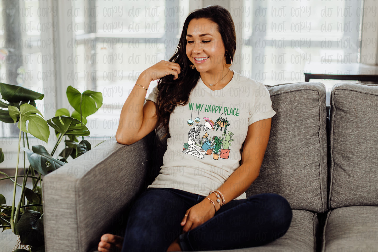 In my happy place plants *DREAM TRANSFER* DTF