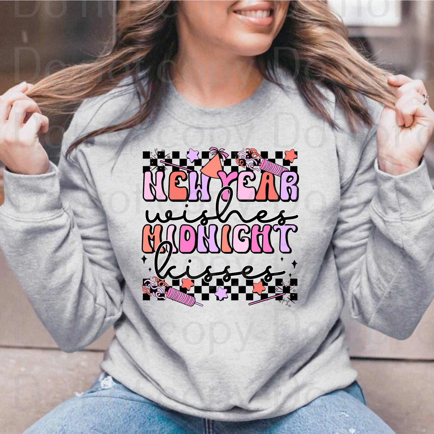 New year wishes midnight kisses *DREAM TRANSFER* DTF