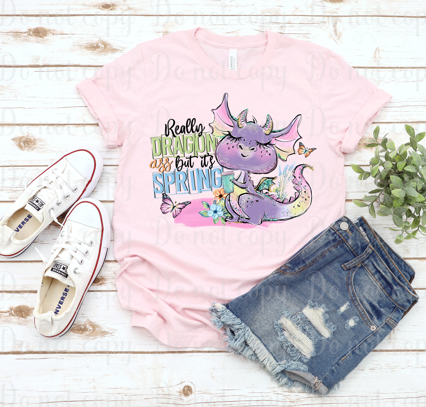 Really dragon ass but it's spring *DREAM TRANSFER* DTF