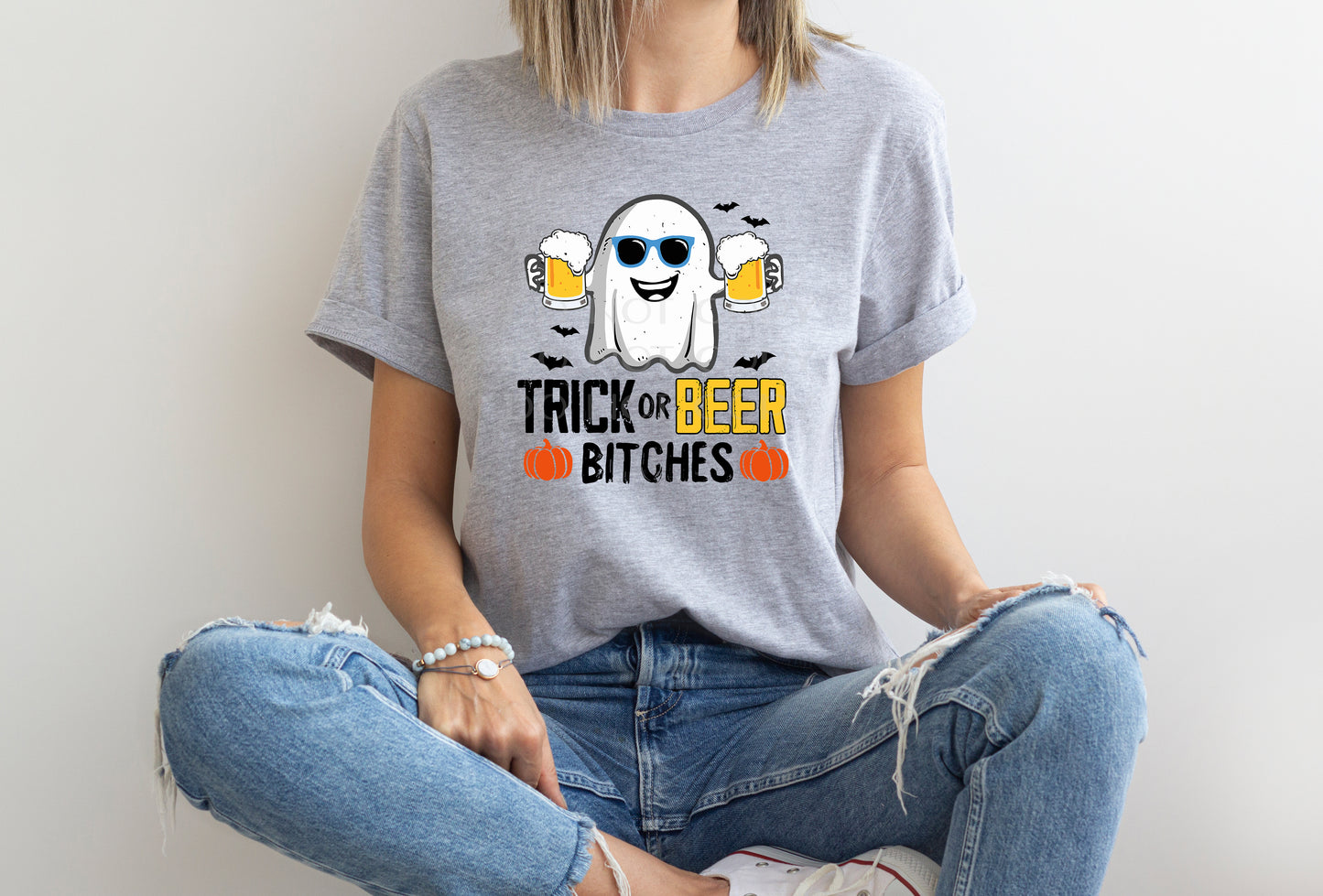 Trick or beer bitches Halloween *DREAM TRANSFER* DTF