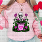 3090 Skull Pink Plant *DREAM TRANSFER* DTF