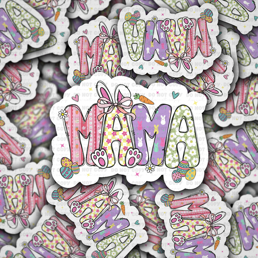 DS - 2603 Mama Easter Die Cut sticker