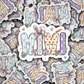 DS - 2604 Mimi Easter Die Cut sticker