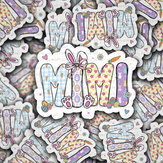 DS - 2604 Mimi Easter Die Cut sticker
