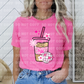 Coffee disco girl *DREAM TRANSFER* DTF