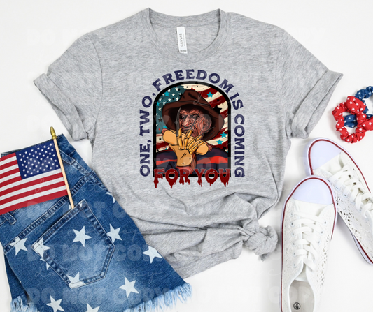 One Two Freedom is coming for you  *DREAM TRANSFER* DTF