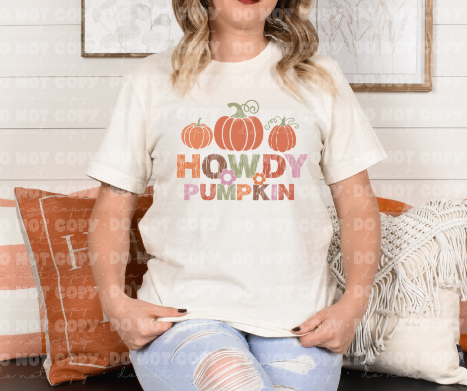 Howdy Pumpkin *DREAM TRANSFER* DTF