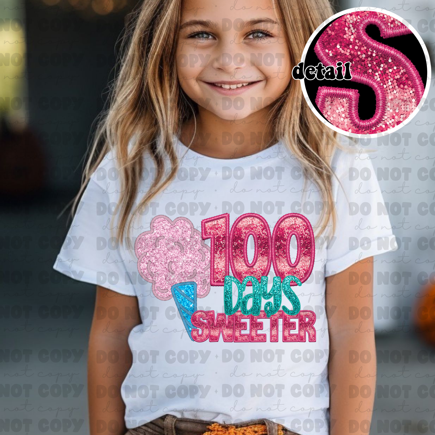 3306 - 100 Days sweeter cotton candy *DREAM TRANSFER* DTF