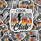 DS 2829 - Cool moms club Die Cut sticker