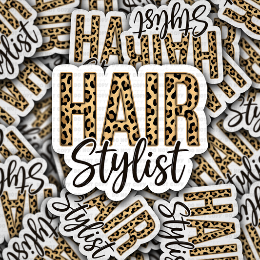 DS 2764 - Hair Stylist Die Cut sticker