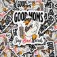 DS 2825 - Good moms say bad words duck Die Cut sticker