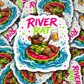 DS 3137 - River Rat Die Cut sticker