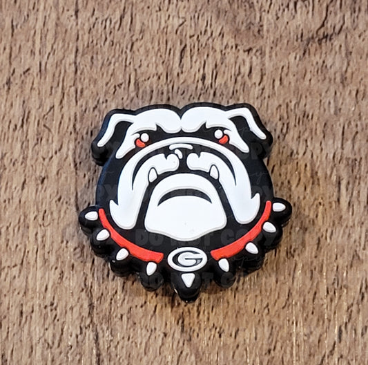 006FB Bulldog Dog  Focal Bead