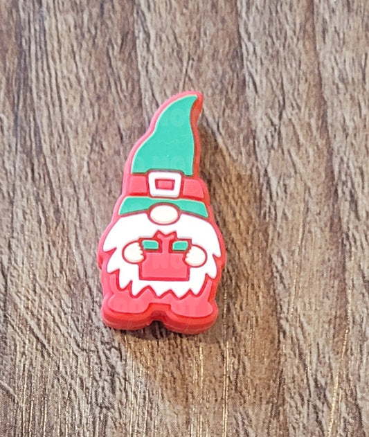 092FB Christmas Gnome Focal Bead