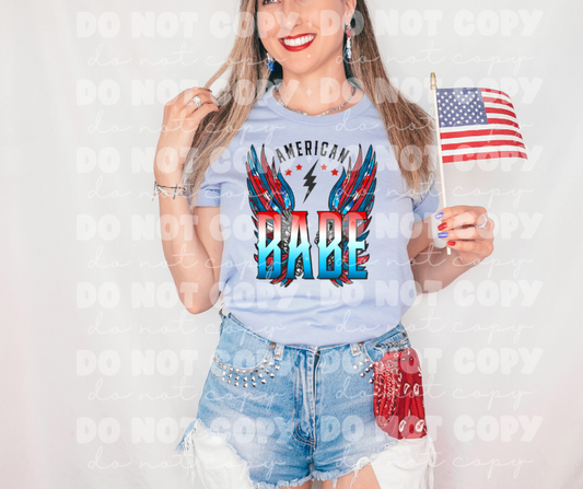 American Babe Retro Wings *DREAM TRANSFER* DTF