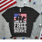 Patriotic Land of the Free   *DREAM TRANSFER* DTF