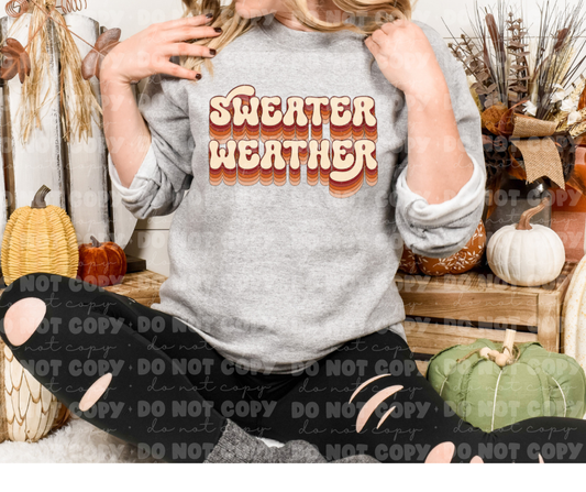 Sweater Weather *DREAM TRANSFER* DTF