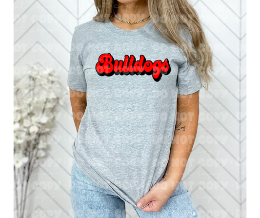 Bulldogs red *DREAM TRANSFER* DTF