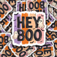DS 3290 - Hey Boo Die Cut sticker