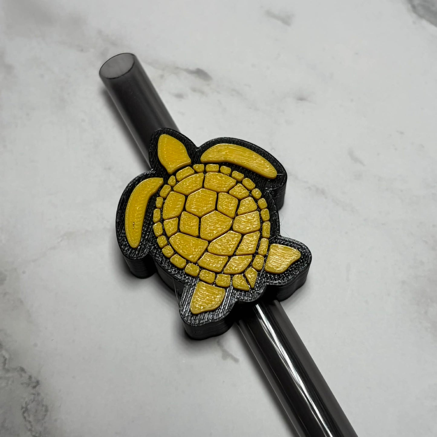 Sea Turtle Straw Topper - 10mm