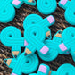 155 FB Pencil teacher school Focal Bead