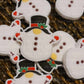 214 FB Christmas gnome snowman Focal Bead
