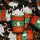 217 FB Coffee cup Christmas cheer Focal Bead
