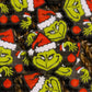 200 FB Christmas Green dude with ornament Focal Bead
