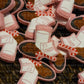 209 FB Cookies and milk for Santa Christmas Focal Bead