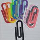 Jumbo Paper Clip *Choose your color