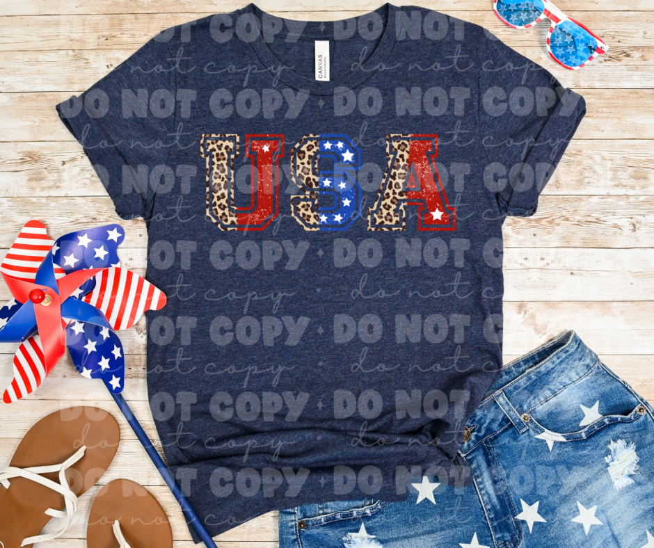 USA Leopard *DREAM TRANSFER* DTF