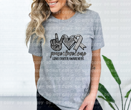 Peace Love Cure Lung Cancer  *DREAM TRANSFER* DTF