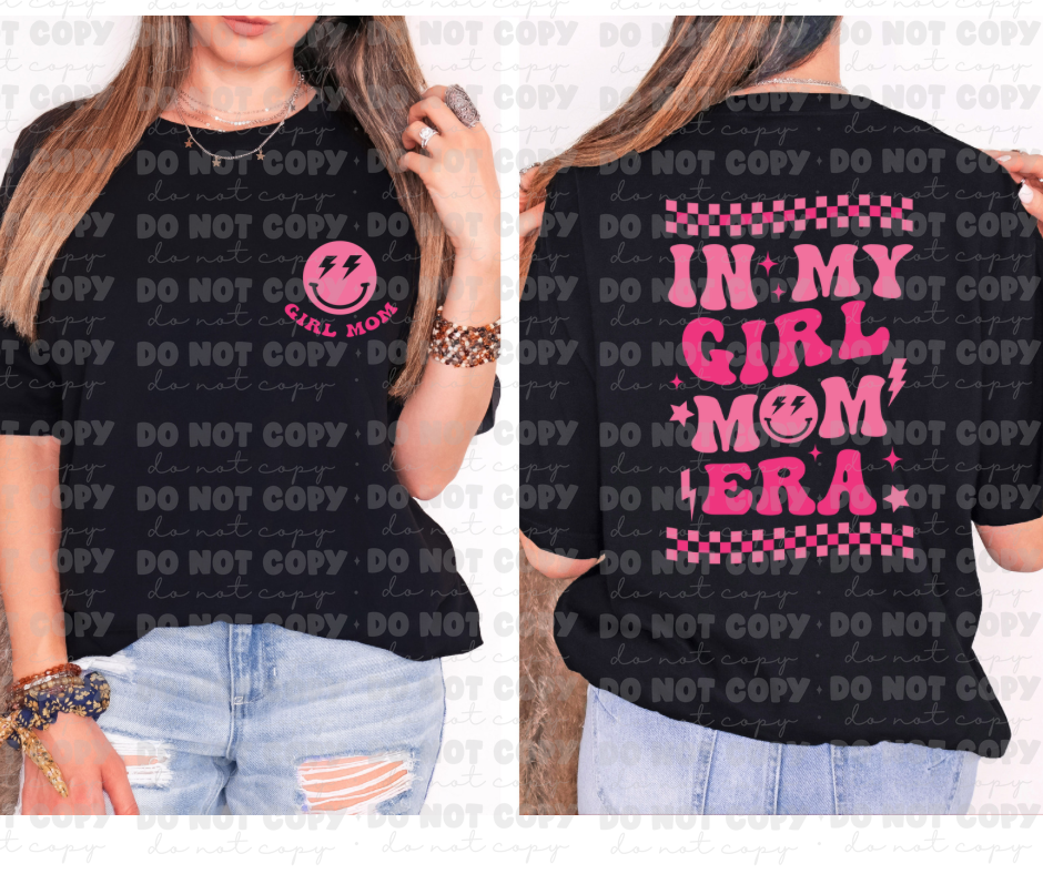 2733 In My Girl Mom Era Checkered *DREAM TRANSFER* DTF