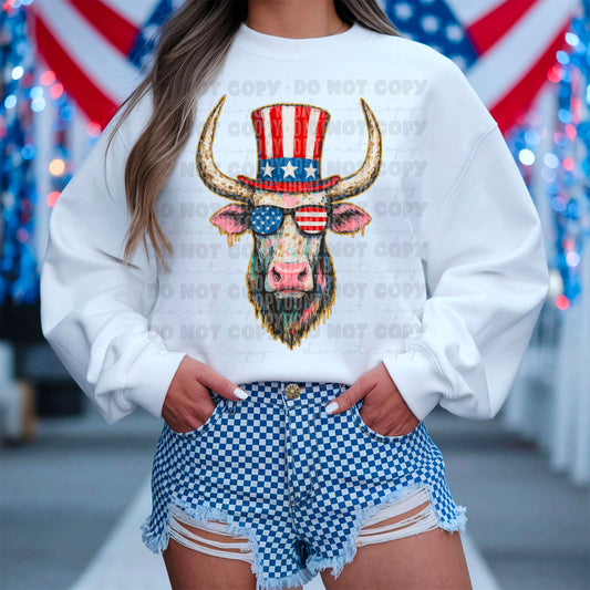 5986 - American Cow *DTF Transfer