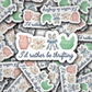 DS - 2670 I'd rather be thrifting Die Cut sticker