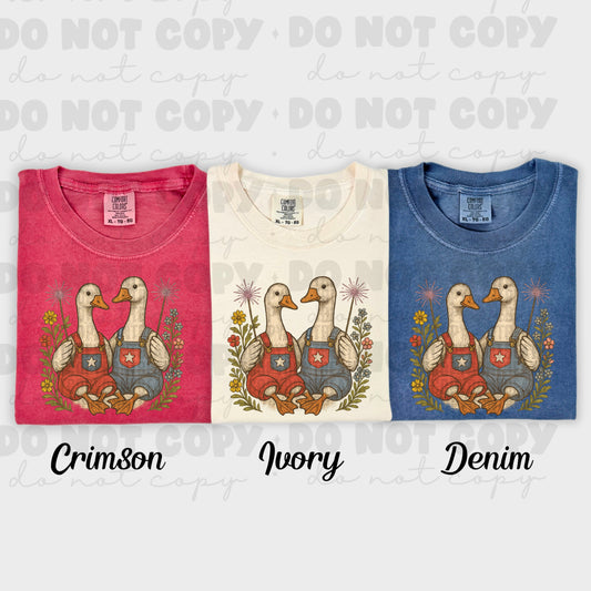 5954 - American Geese *DTF Transfer