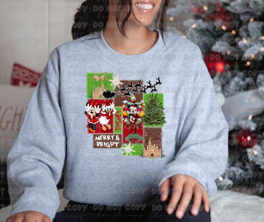 2842 Merry & Bright Deer *DREAM TRANSFER* DTF