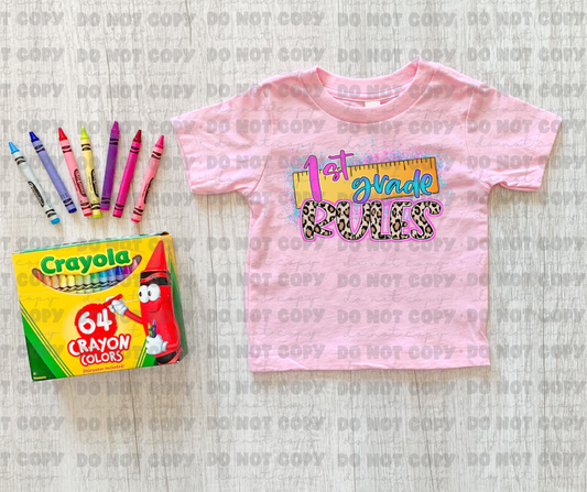 1st Grade Rules  *DREAM TRANSFER* DTF