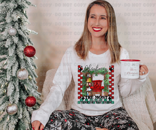 2849 Christmas the most wonderful time of the year *DREAM TRANSFER* DTF